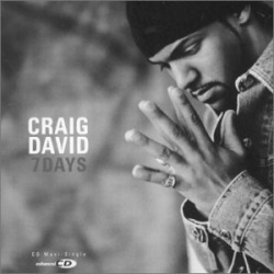Обложка трека 'Craig DAVID - Seven Days'