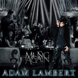 Обложка трека 'Adam LAMBERT - Music Again'