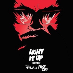 Обложка трека 'MAJOR LAZER & NYLA - Light It Up'